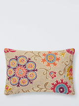 John Lewis John Lewis Crewel Suzani Scatter Cushion 40 x 60 cm- Buy online at McGrocer