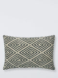 John Lewis black geometric cushion 40x60cm (British brand)
