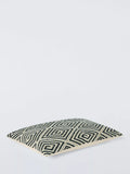 John Lewis black geometric cushion 40x60cm (British brand)