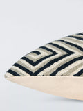 John Lewis black geometric cushion 40x60cm (British brand)