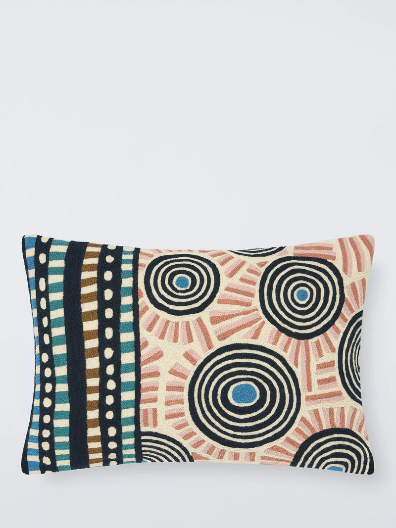 John Lewis cushion Coral Multi 40x60cm (British brand)
