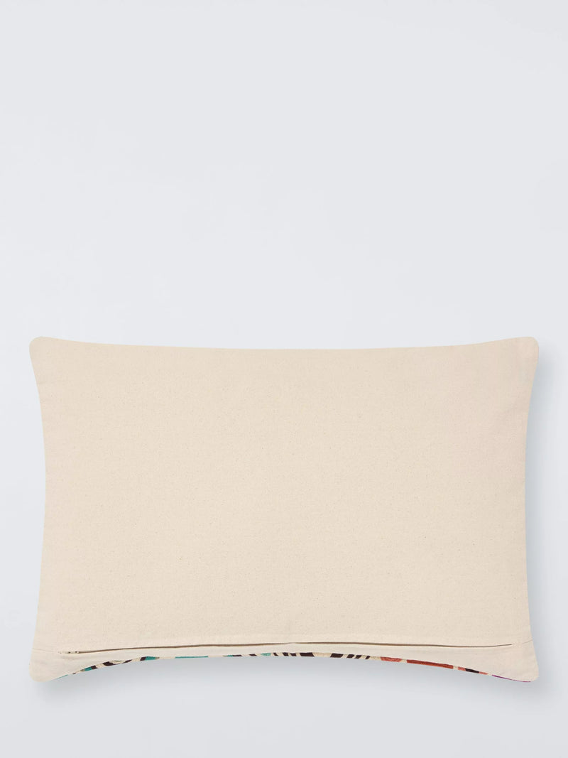 John Lewis cushion Global Medley Jade Multi 40x60 cm, UK version