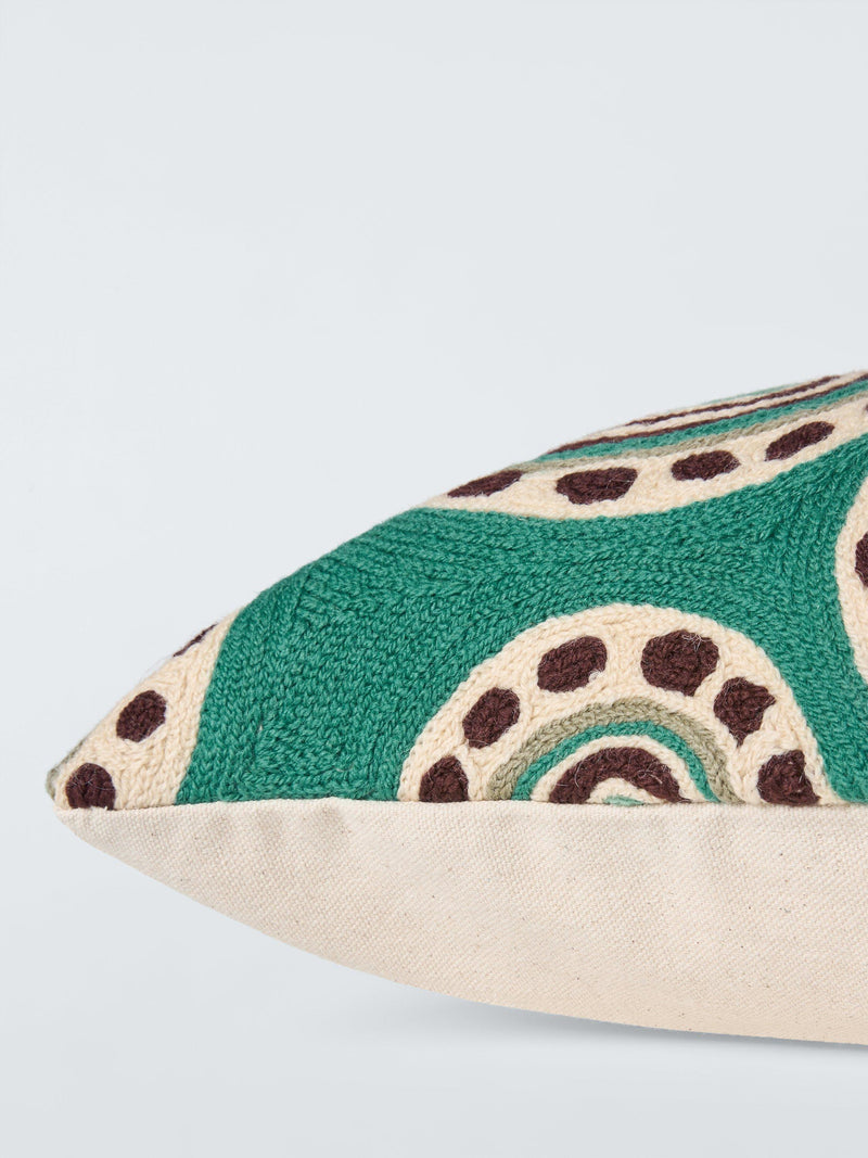 John Lewis cushion Global Medley Jade Multi 40x60 cm, UK version