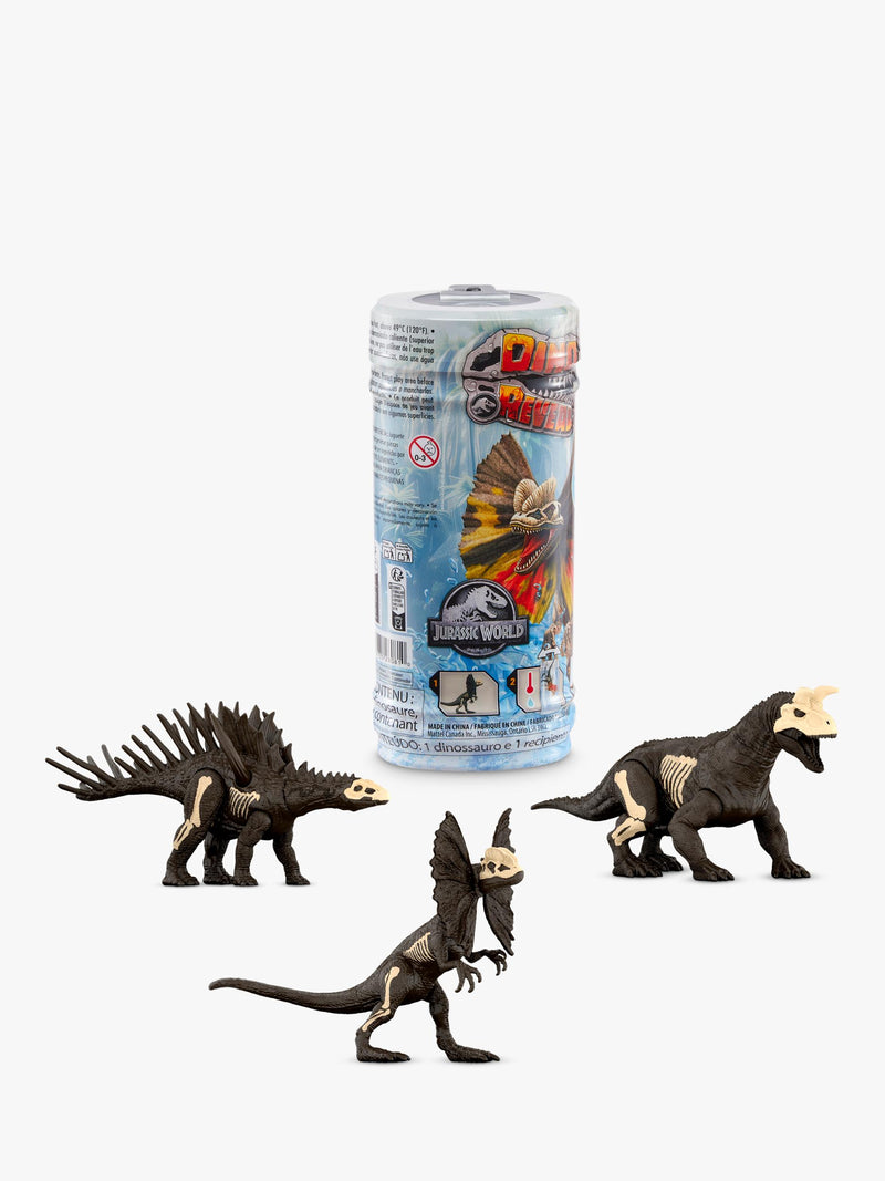 Dinosaur Figure with Warm Water Color Change and Tube Unpacking Surprise