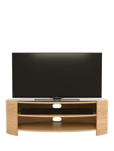 John Lewis Tom Schneider Elliptic Deluxe 125cm Media Unit- Buy online at McGrocer
