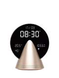 Lexon Conic digital alarm clock with FM radio and Bluetooth speaker - British product