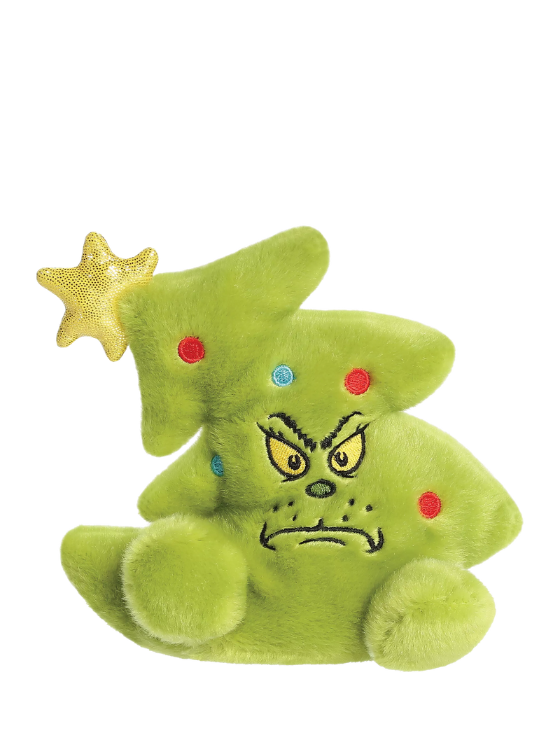 Aurora World Palm Pals Grinch Tree soft toy 14cm - British product