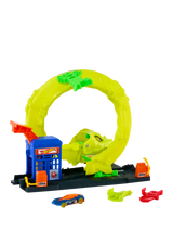 John Lewis Hot Wheels City Snake Spiral Attack Petrol Station Playset- Buy online at McGrocer