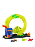 Hot Wheels Snake Spiral Attack playset petrol station - British product