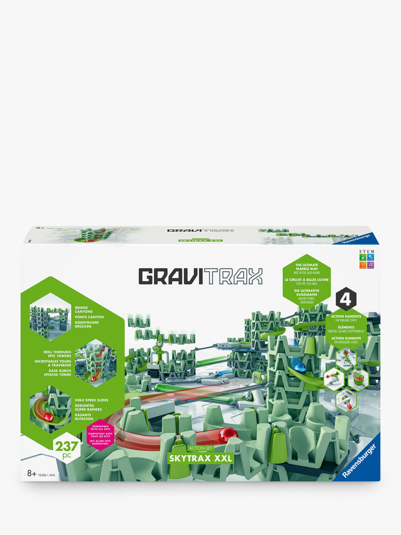 GraviTrax XXL SkyTrax Action Set marble run construction set, UK version