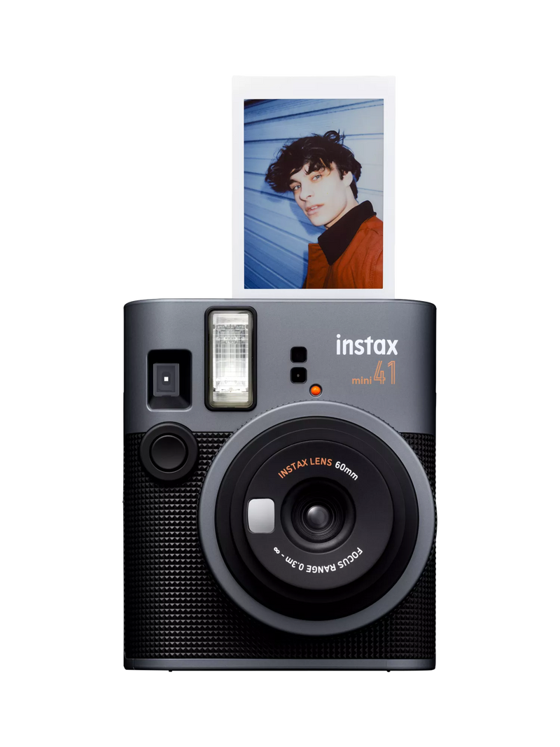 instax Mini 41 black instant camera, UK version