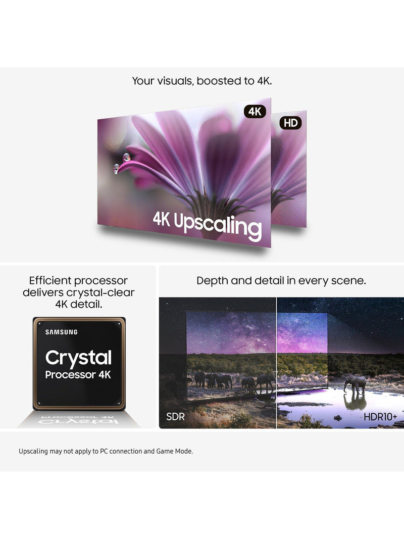 Samsung 4K Smart TV U8000F 43 inch, UK version