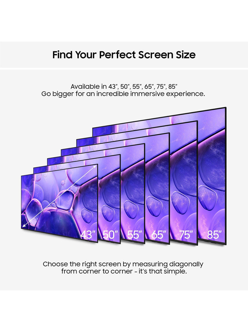 Samsung 4K Smart TV U8000F 43 inch, UK version