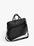 Stackers faux leather laptop bag black, UK version