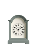 Newgate Clocks Fillmore mantel clock asparagus green (British brand)