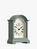 Newgate Clocks Fillmore mantel clock asparagus green (British brand)