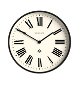 John Lewis Newgate Clocks No2 Roman Numeral Wall Clock, Black, 45cm- Buy online at McGrocer