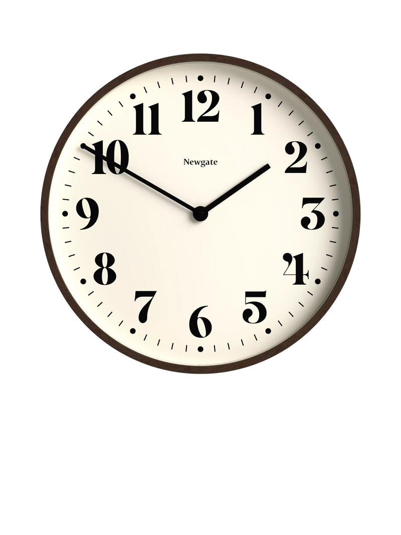Newgate Clocks No2 wall clock 45cm, imported from the UK