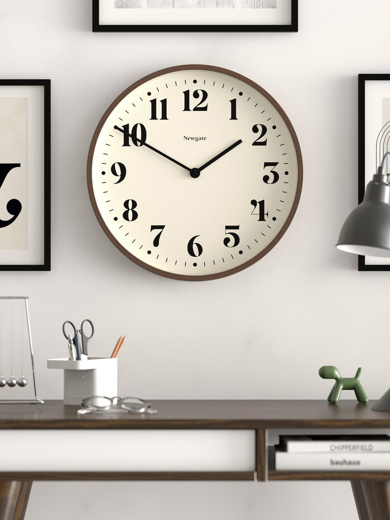 Newgate Clocks No2 wall clock 45cm, imported from the UK