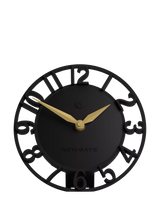 John Lewis Newgate Clocks Timewarp Mantel Clock, Black- Buy online at McGrocer
