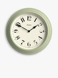 Jones Clocks analogue wall clock with vintage Arabic numerals, 40cm, UK version