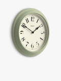 Jones Clocks analogue wall clock with vintage Arabic numerals, 40cm, UK version