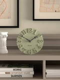 Jones Clocks Hampstead mantel clock desert sage (British brand)