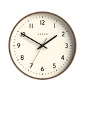 Jones Clocks Jam wall clock mocha 30cm, imported from the UK