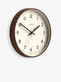 Jones Clocks Jam wall clock mocha 30cm, imported from the UK
