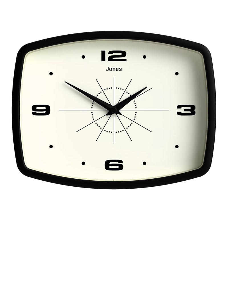 Jones Clocks Movie Retro wall clock 25cm, UK version