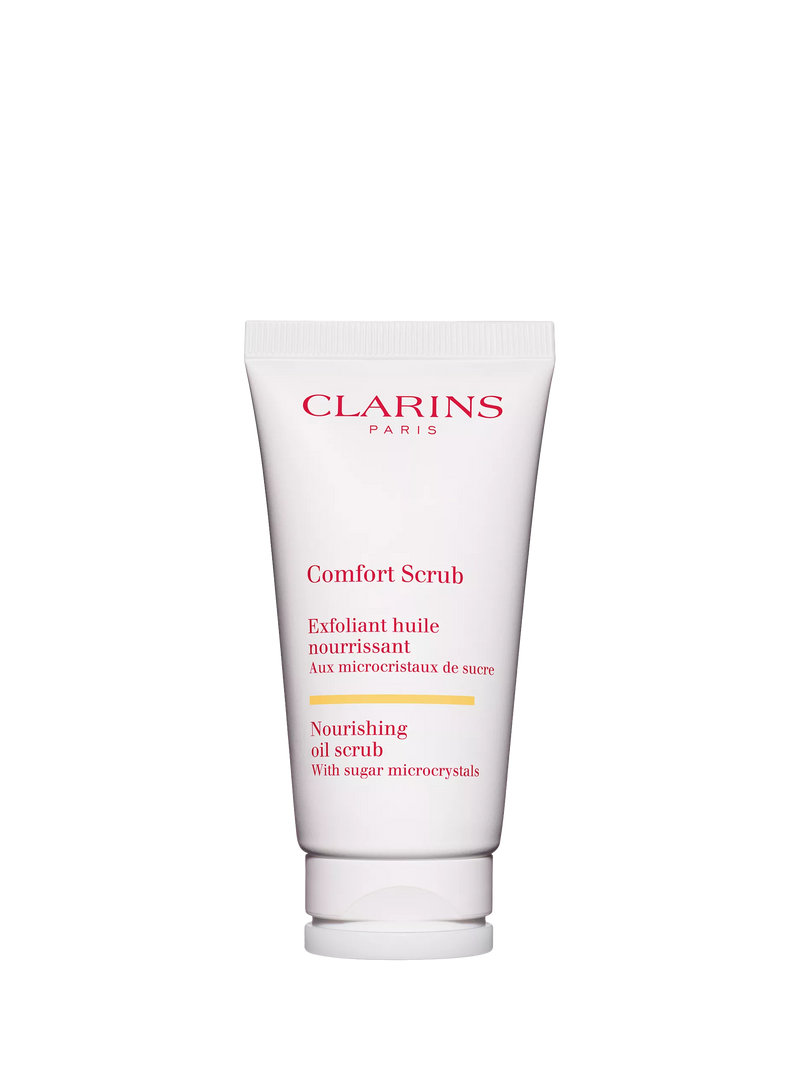 Clarins Comfort Scrub 50ml gentle exfoliator for dry skin, UK version