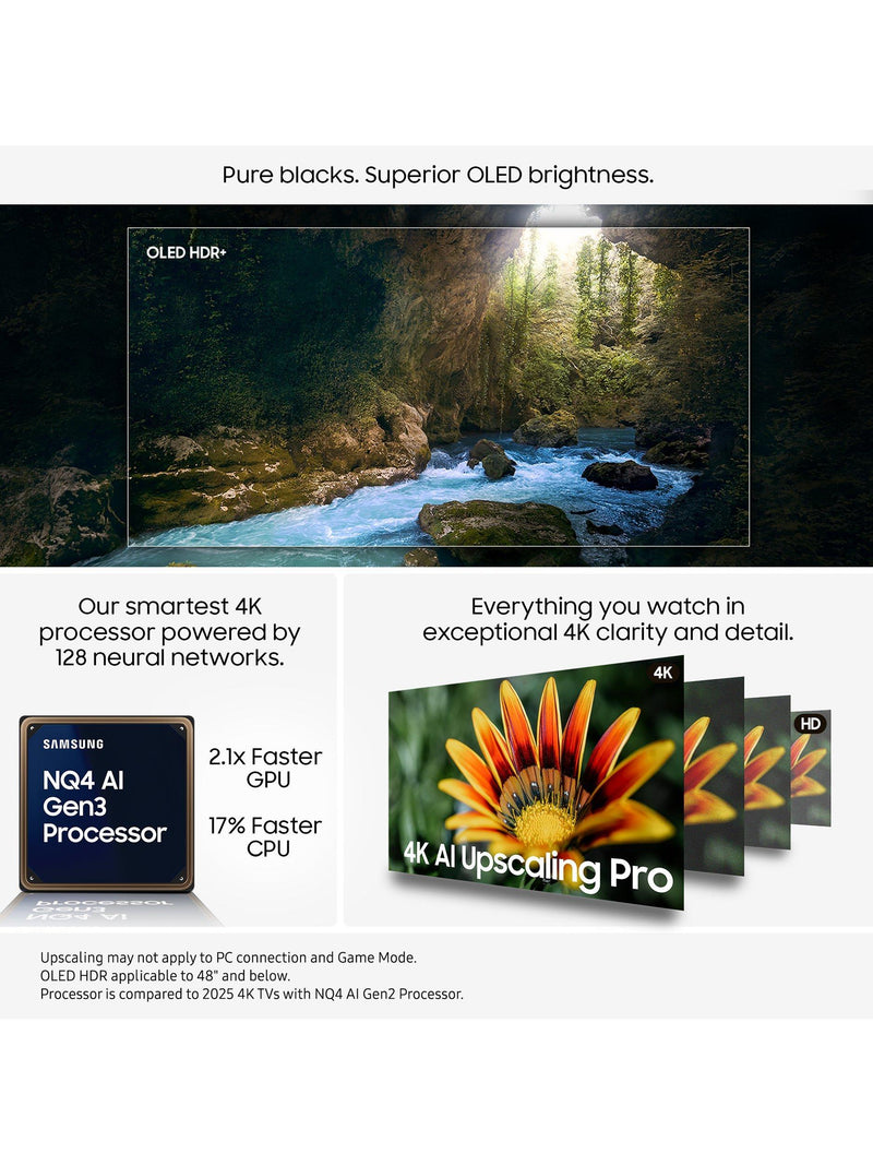 Samsung OLED 4K TV 77 inch, imported from the UK