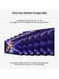 Samsung OLED 4K TV 77 inch, imported from the UK