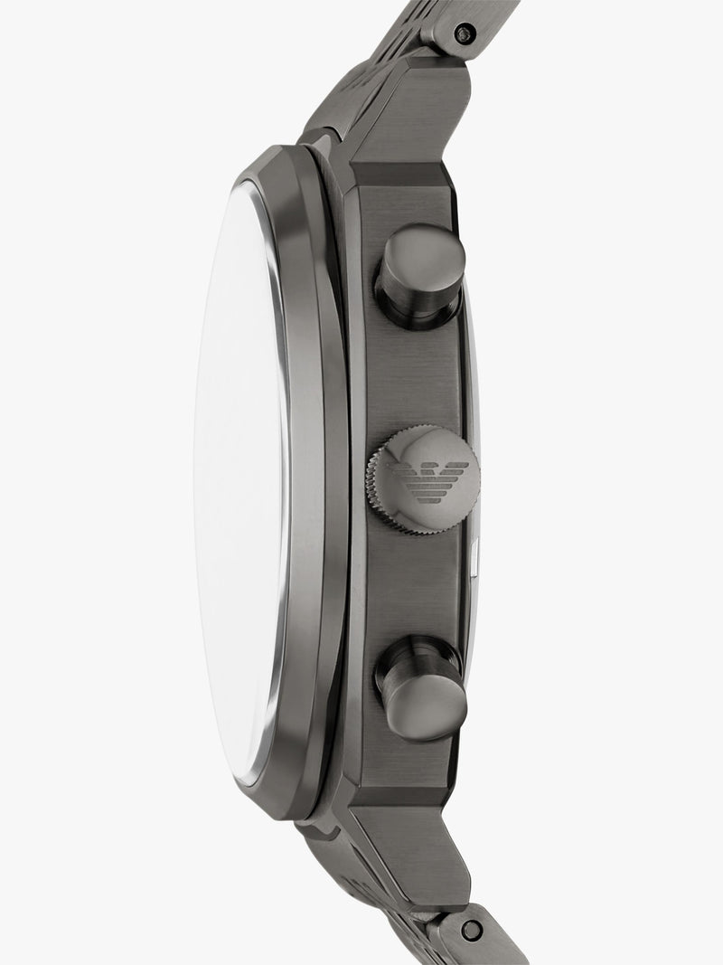 Emporio Armani chronograph green dial watch 40mm, imported from the UK