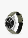 Emporio Armani chronograph watch AR11693 green 42mm - British product