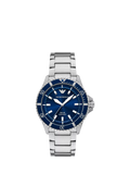 Emporio Armani World Explorer solar watch blue dial steel bracelet - British product