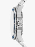 Emporio Armani World Explorer solar watch blue dial steel bracelet - British product