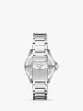 Emporio Armani World Explorer solar watch blue dial steel bracelet - British product