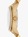 Michael Kors Lexington Lux watch green dial gold bracelet imported from the UK
