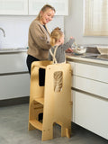 Tutti Bambini Helping Hands toddler learning tower natural (British brand)