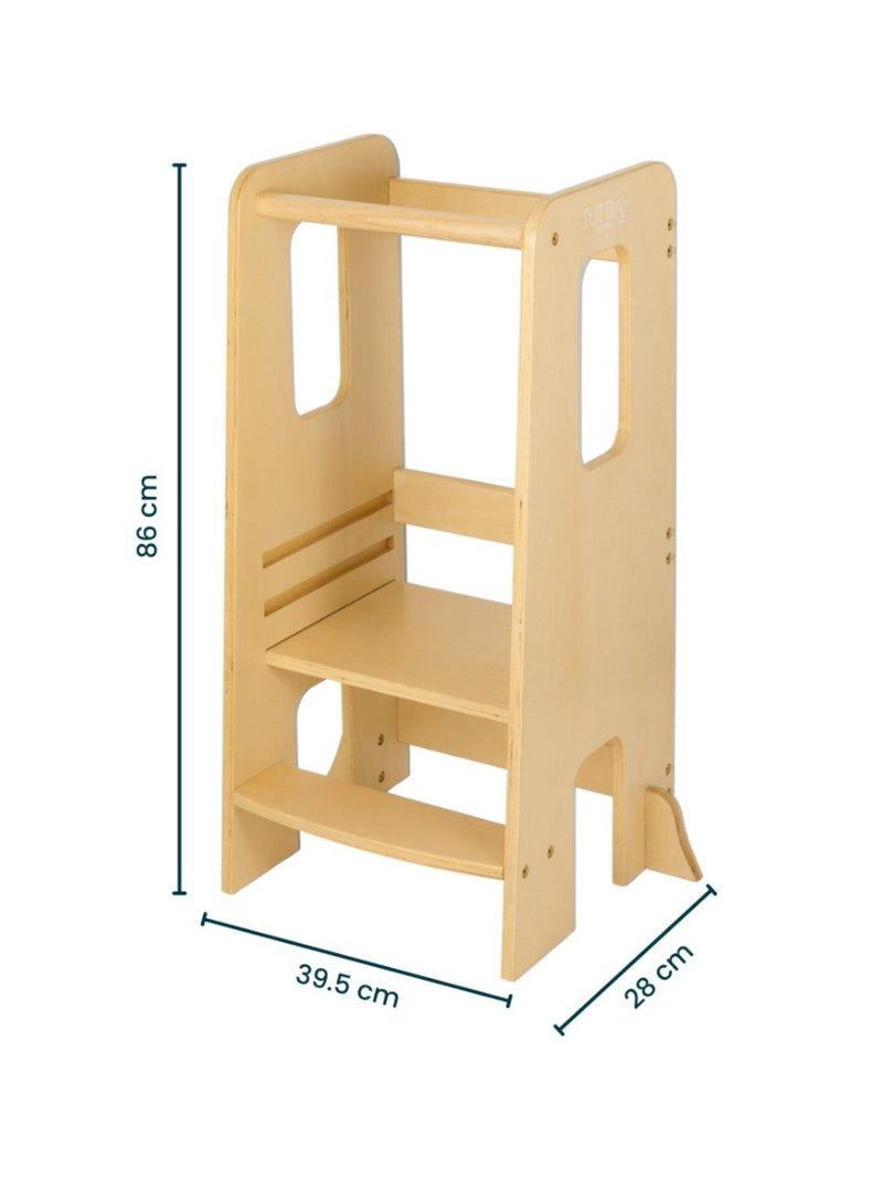 Tutti Bambini Helping Hands toddler learning tower natural (British brand)