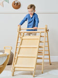 Tutti Bambini Pikler climbing set natural wood finish, UK version