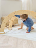 Tutti Bambini Pikler climbing set natural wood finish, UK version