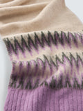 John Lewis Fairisle wool blend scarf 200x35cm - British product