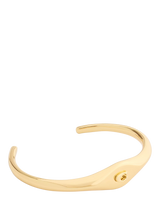 John Lewis Coach Signet Sculpted C Open Cuff Bracelet- Buy online at McGrocer