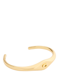 Coach signet sculpted C open cuff bracelet gold, UK version