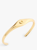 Coach signet sculpted C open cuff bracelet gold, UK version