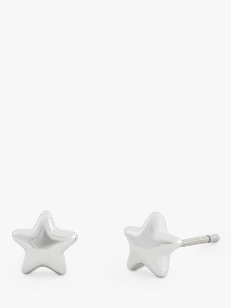 Coach crystal star necklace and earring set, rhodium (British brand)