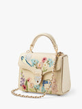 Aspinal of London clutch bag Mayfair Midi embroidered (British brand)