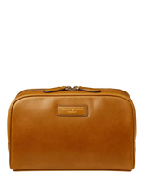 John Lewis Aspinal of London Leather Cosmetic Case, Chestnut- Buy online at McGrocer